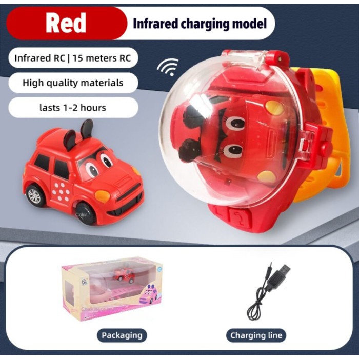 HOT SALE JAM CARS RC MAINAN MOBIL REMOT MINI JAM TANGAN REMOTE CONTRO TERLARIS