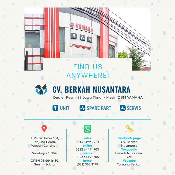 Karet Tutup Mesin Suku Cadang Mesin Tempel Yamaha 2-Tak 40 Hp