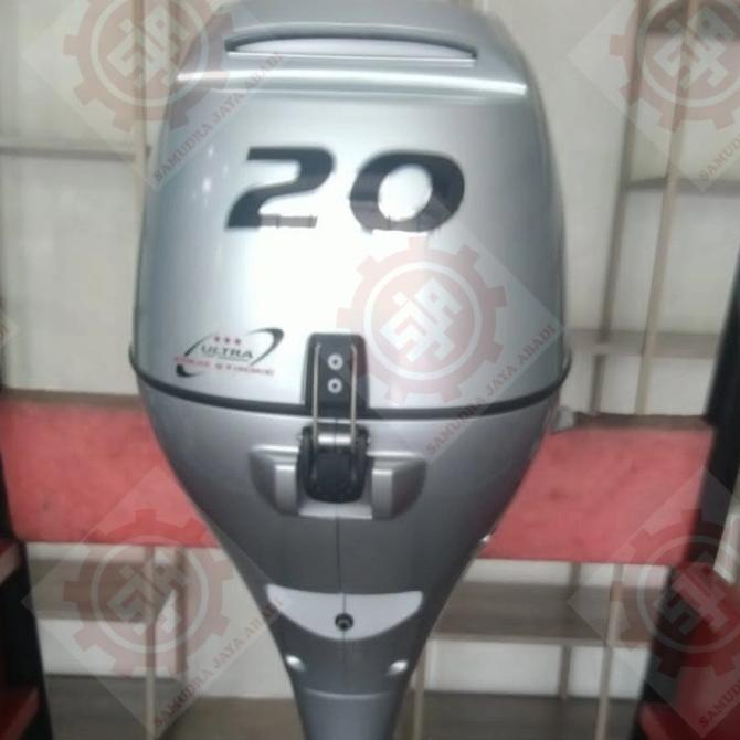 Mesin Tempel Outboard Motor Honda 20 Hp Bf20 Lh3
