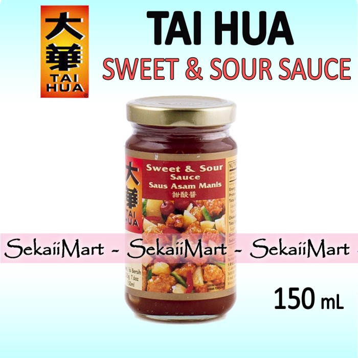 

Tai Hua Sweet & Sour Sauce 150Ml - Taihua Saus Asam Manis - Da Hua