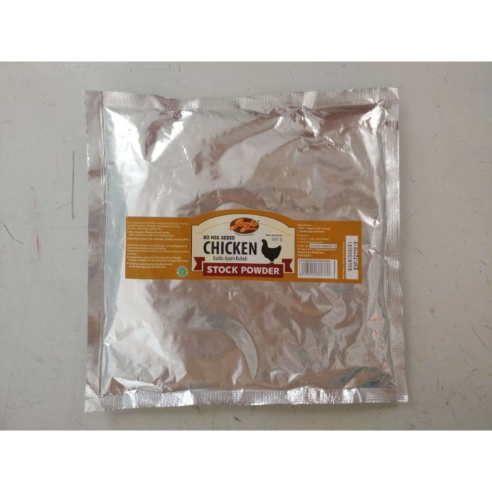 

Jays Chicken Stock / Kaldu Ayam Bubuk 500 Gr Tanpa Msg Halal