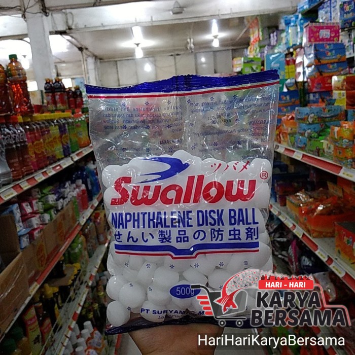 Danil Kamper Kapur Barus Swallow Naphthalenedisk Ball 500Gr