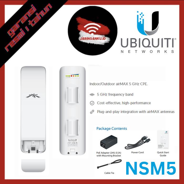 Ubiquiti Nanostation M5 5Ghz Nsm5 Ns-M5 Nano Station M5