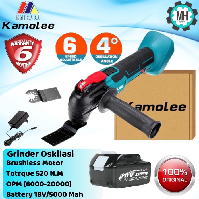 Best Seller Kamolee Mesin Oskilasi (Cordless Oskilasi) 18 Volt