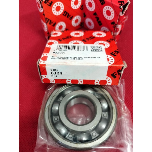 Bearing 6304 / 6304 C3 FAG ORIGINAL