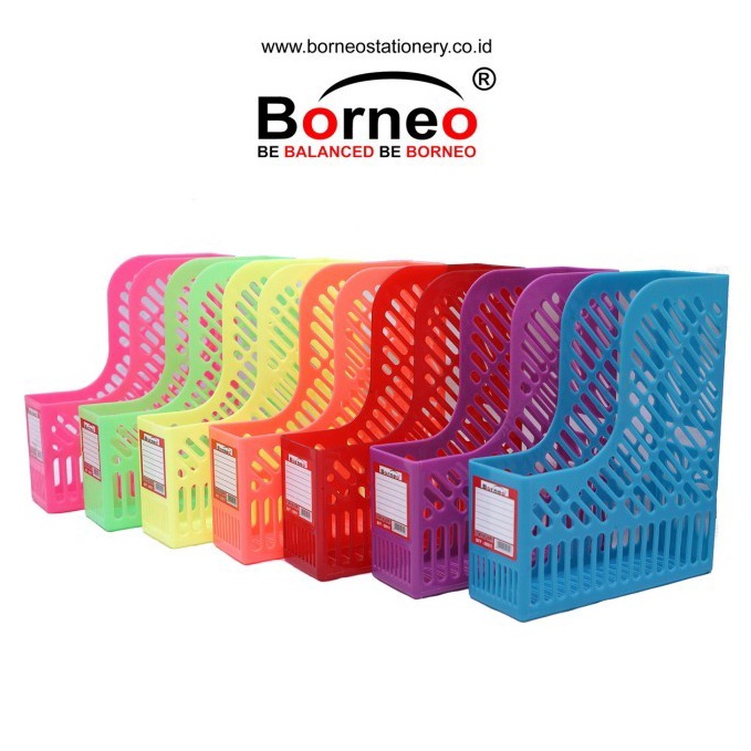 

[U6H ❦✓> Borneo Box File Plastik Folio - Fluo - Hijau / berrkualitas.