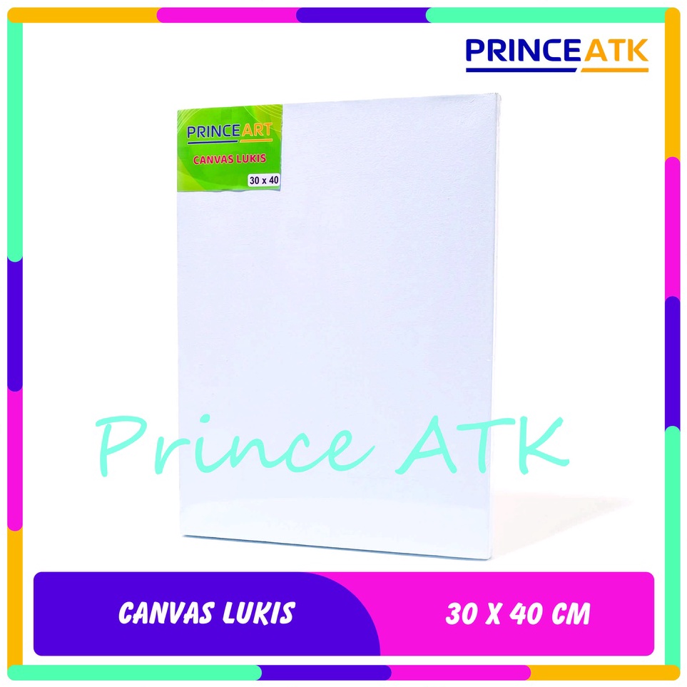 

[SQN ☀☞] CANVAS / KANVAS LUKIS PUTIH UKURAN 30 X 40 CM / superr.keren..!