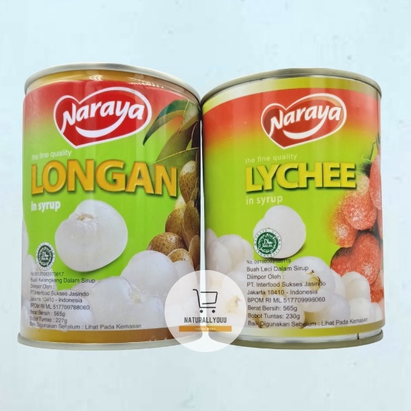 

Terlaris Naraya Longan atau Naraya Lychee Buah Kelengkeng / Leci dalam sirup 565gram Dijual