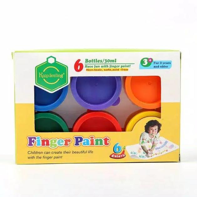 

MAINAN ANAK CAT LUKIS WASHABLE FINGER PAINT