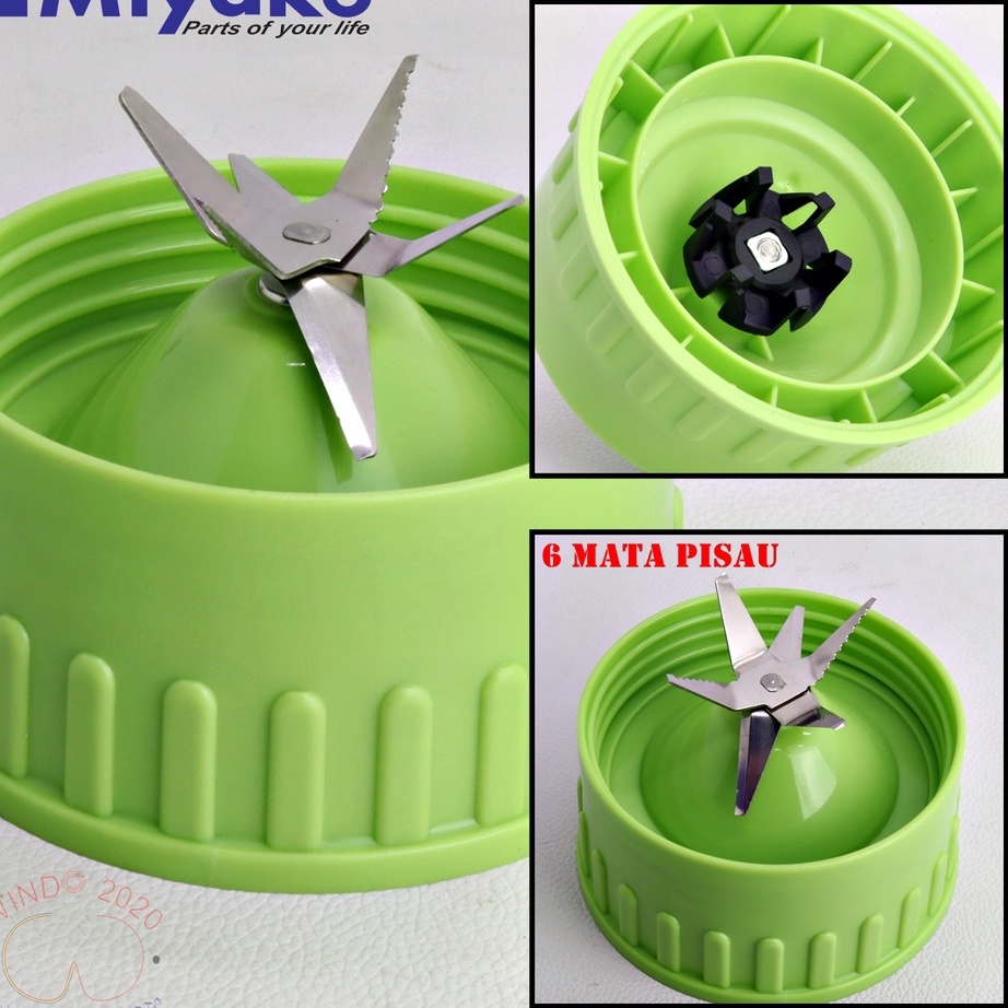 Ready MONTING MIYAKO BARU MATA PISAU 6 | MOUNTING MIYAKO MODEL BARU | MONTING JUS MIYAKO BARU 6 MATA