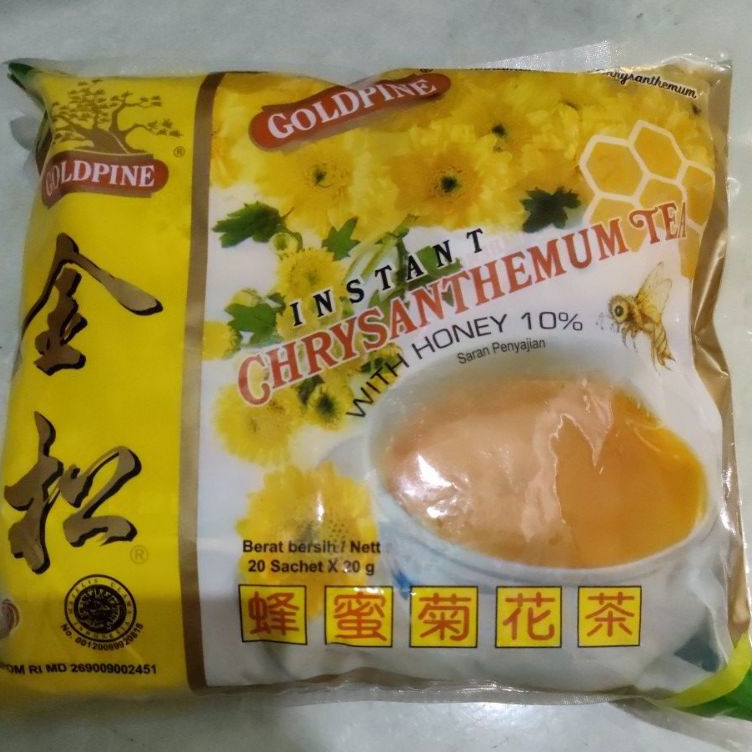 

Best Produk Chrysanthemum teh Goldpine isi 20 sachet