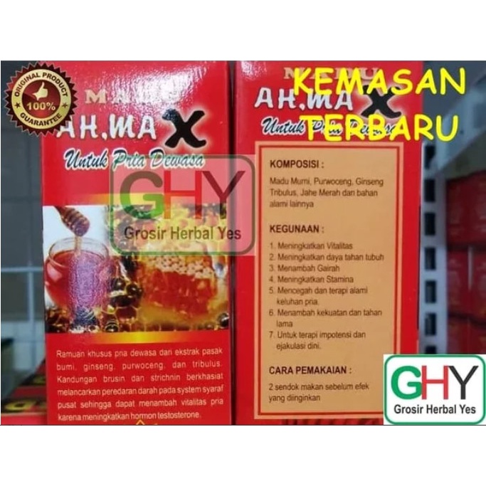Terlaris Madu Ahmax AH Max Best Seller Original SALE