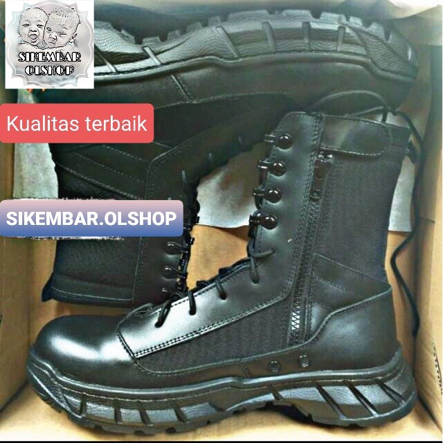 Terlaris Sepatu Pdl Jatah Polri Sabhara Terbaru 2019 Warnahitam Produk Original