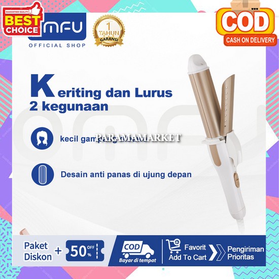 Catokan Rambut Salon Low Watt Catokan Rambut Mini Alat Pelurus Dan Pengeriting Rambut Catok Rambut S