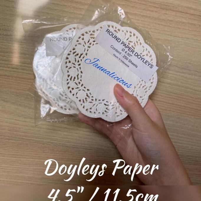 

hanya disini] Doyleys Paper / Kertas Renda uk. 4,5" / 11,5cm