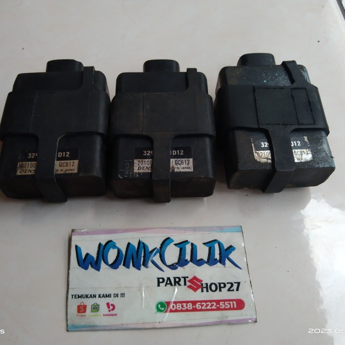 {Bekas} CDI Denso cdi satria 2 tak hiu lscm original Murah