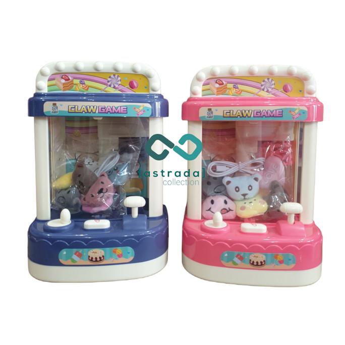 promo MAINAN EDUKASI ANAK MESIN CAPIT BONEKA | MINI CLAW MACHINE - MEDIUM ready stock