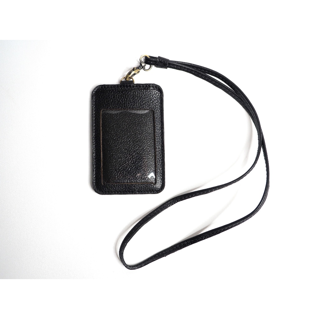 

ID Lanyard / ID Card Holder / Name Tag Kulit Sapi Preum - HAZNA L1
