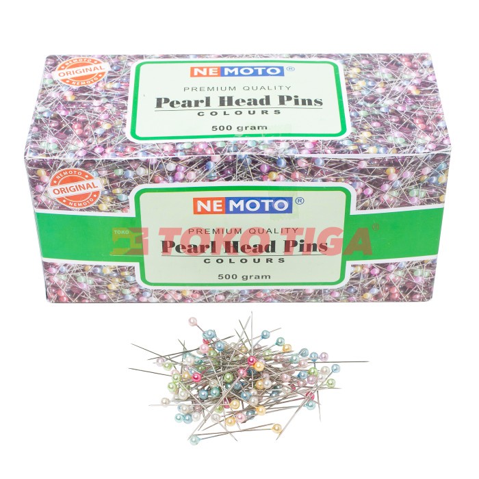 

JARUM PENTUL STAINLESS WARNA PASTEL ANTI KARAT 500 GRAM