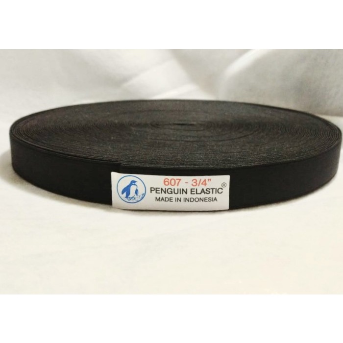 

KARET ELASTIS PENGUIN TEBAL 607 3/4 INCH 2 CM 35 YARD
