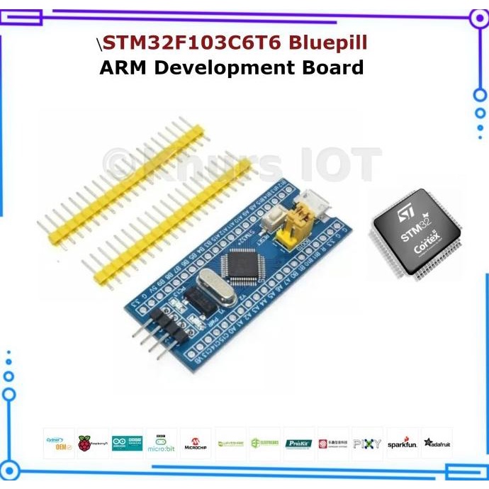 STM32F103C6T6 Bluepill STM32 F103C6T6 ARM Development Board