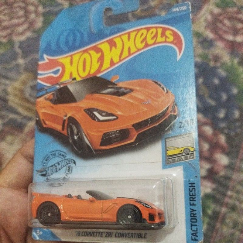 Hot Wheels Corvette ZR1 Orange