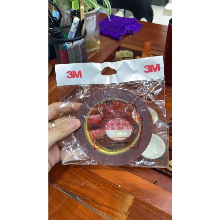 

Double Tape VHB Model 3M 10MM X 5M - DOUBLE TAPE 3M MERAH terlaris