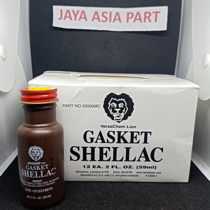 Lem Gasket cair Shellac Versachem 59ml terbaik