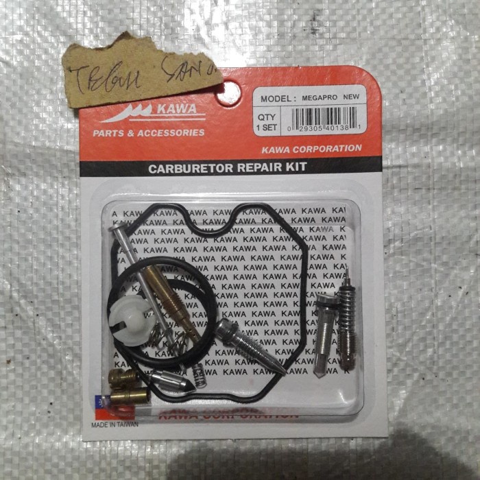 REPAIR KIT / REPAIRKIT KARBURATOR HONDA MEGAPRO NEW ORIGINAL KAWA terlaris