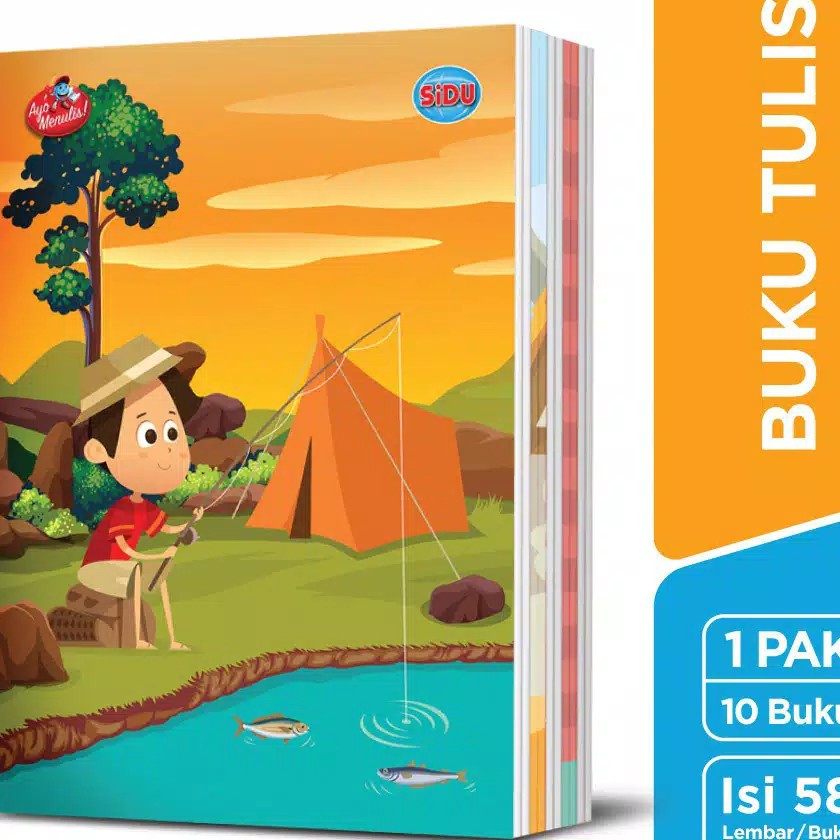 

(F❣Y㊚/O) Buku Tulis SIDU isi 58 Lembar /super.keren!