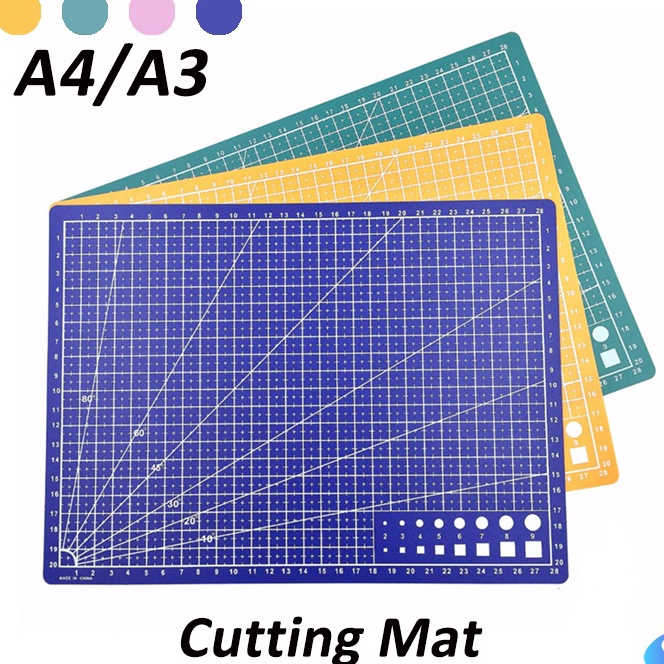

(JO✉.8❦> Alas Potong Ukuran A3 /A4 PVC Cutting Mat Cutting Pad Board Alat DIY Double Sizelangsung.kiriim.