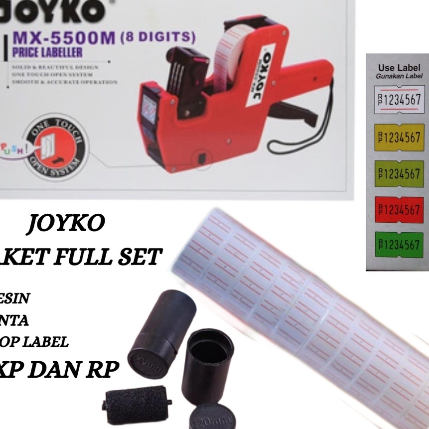 

(Z-Z❤E♪] Mesin Label Harga Alat Tembak joyko MX 5500 M / 1 baris /price labeller Exparid Exp -terviral.!!