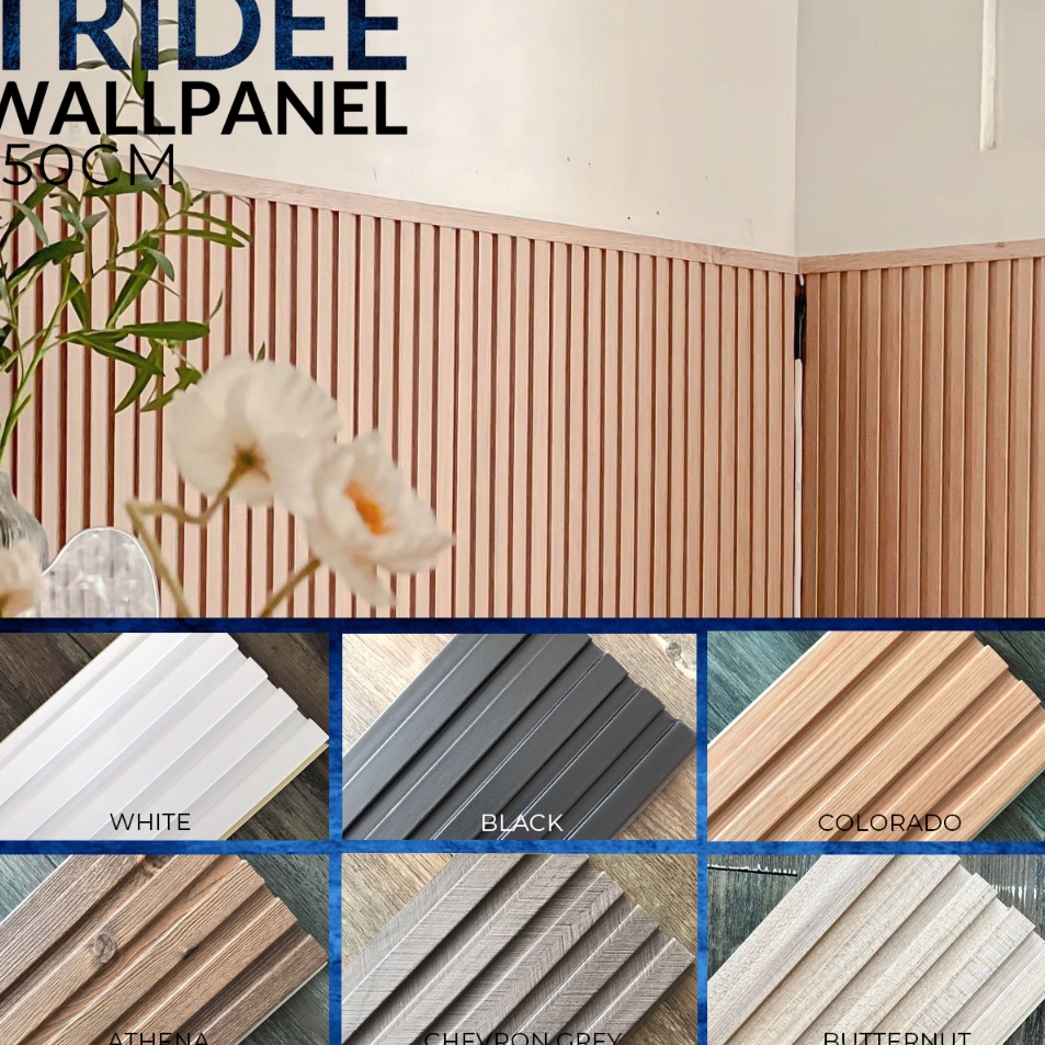➜ WOOD PANEL WPC | TRIDEE WALLPANEL ✱ ✪