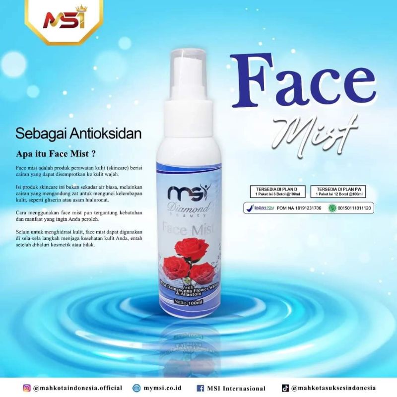 MSI Face mist