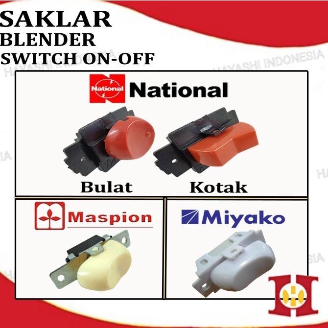 Saklar Switch Blender Tombol On Off Maspion Miyako National Panasonic