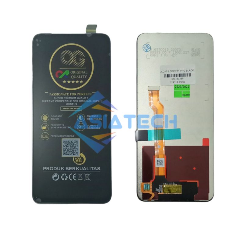 LCD TOUCHSCREEN OPPO F11 PRO FULSET LAYAR SENTUH TC TS ORIGINAL NEW OG