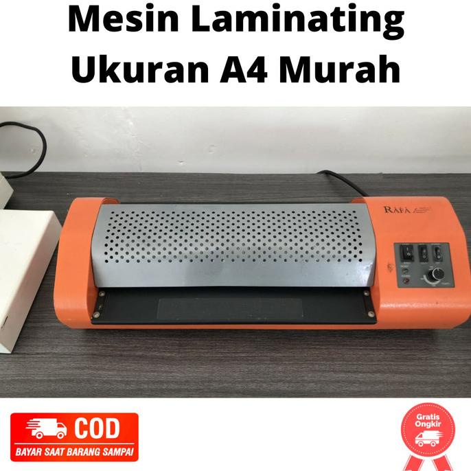 

Mesin Laminating Ukuran A4 Bisa Panas Dingin Bisa Atur Suhu