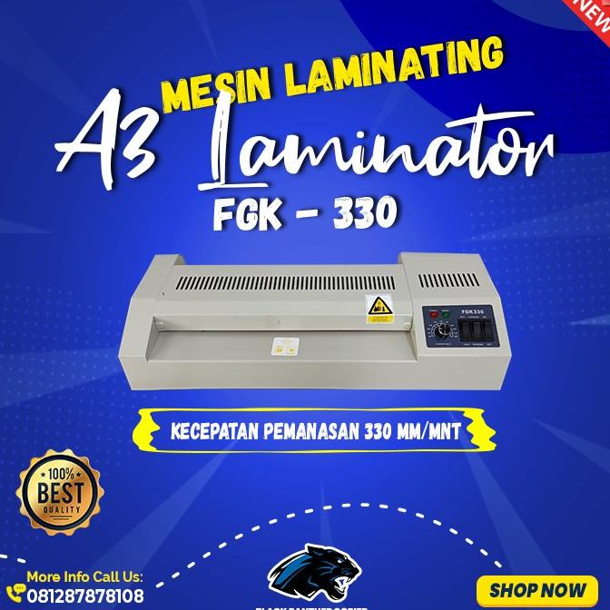

Mesin Laminating A3 Laminator Fgk-330