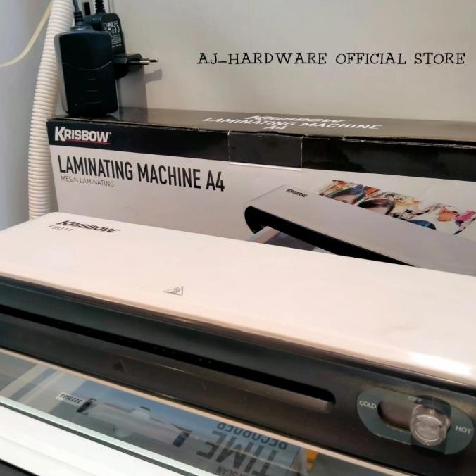 

Krisbow Mesin Laminating / Alat Laminating A4 - Putih