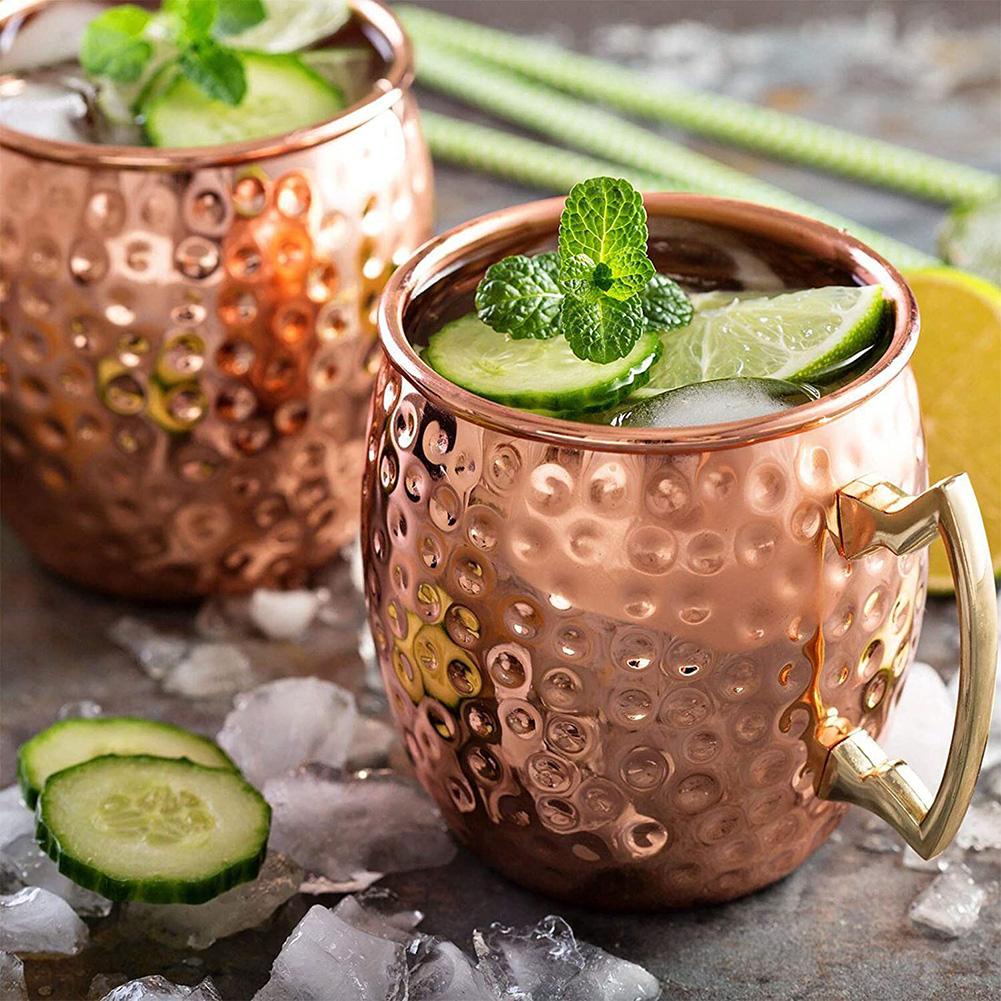 GELAS MOSCOW VINTAGE KLASIK 550ML MODEL TEMBAGA MOSCOW MULE MUGS CUP STAINLESS GELAS MOSCOW MUGS GEL