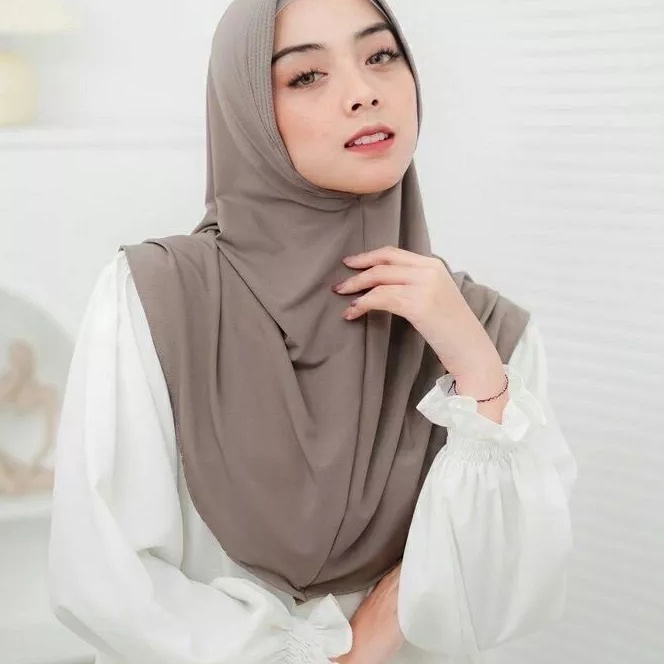 [ZL-㊖P☑> BERGO HIJAB INSTAN HIJAB BERGO HAIGET PREMIUM ASSIDIQ SIZE M - berkualiitas.