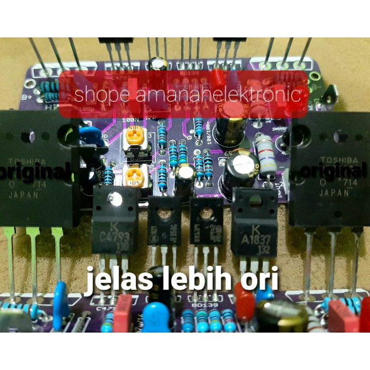 rp KIT power OCL hifi murah part original JE350 ✣ Diskon