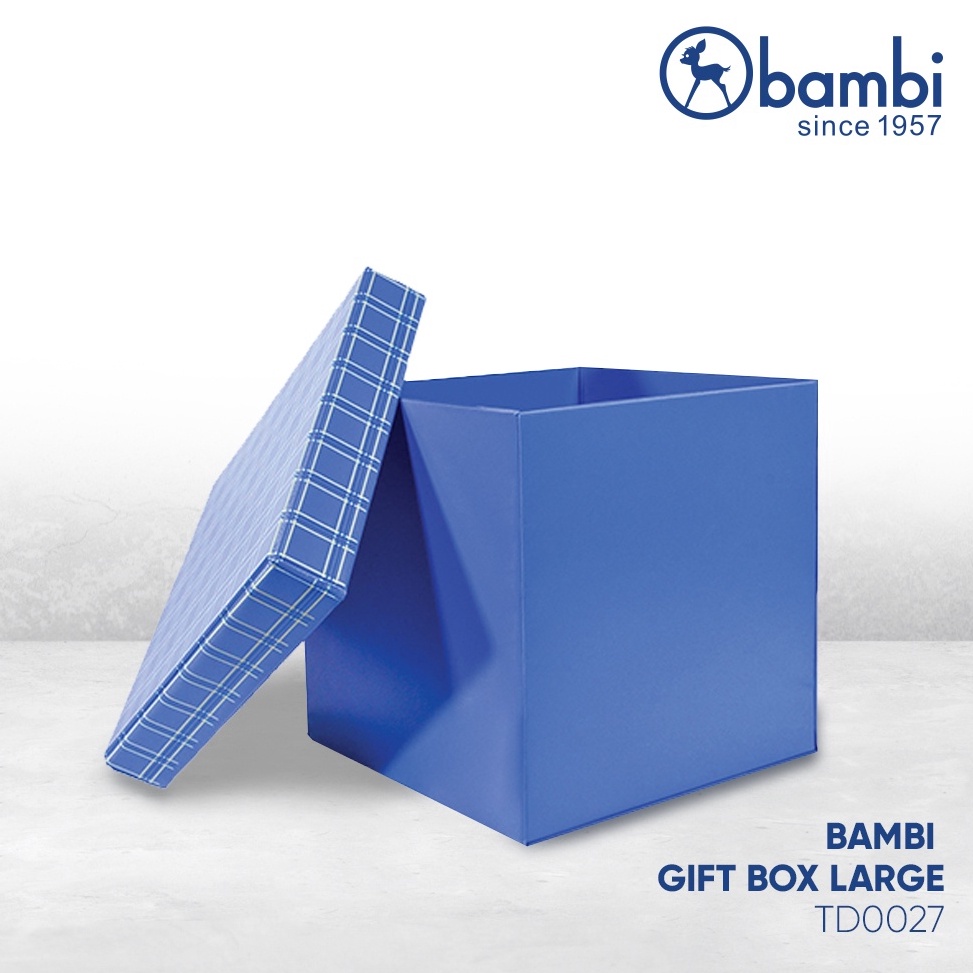 

❋Laris★ Bambi Gift Box Large - TD0027 Kotak Kado/ Box Kado/ Box Storage D94 ✯