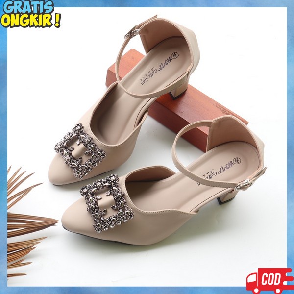 Sandal Haihils Kaca Hak Tinggi Sendal Hils Wanita Haihil Murah Hills Import Hels Kekinian Hells Terb