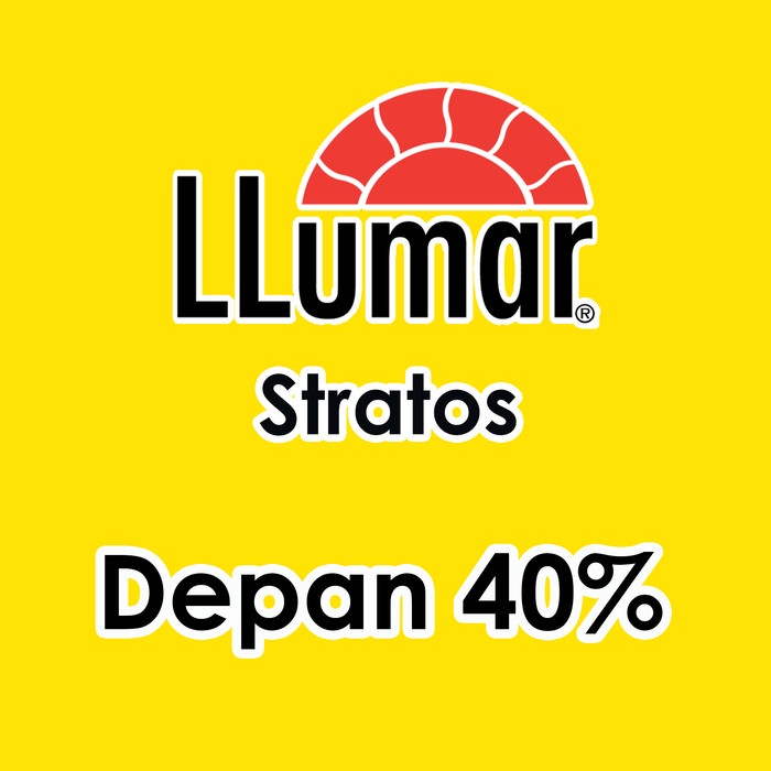 Para- Kaca Film Mobil Llumar Stratos / Medium Car / Kaca Depan / Kacafilm