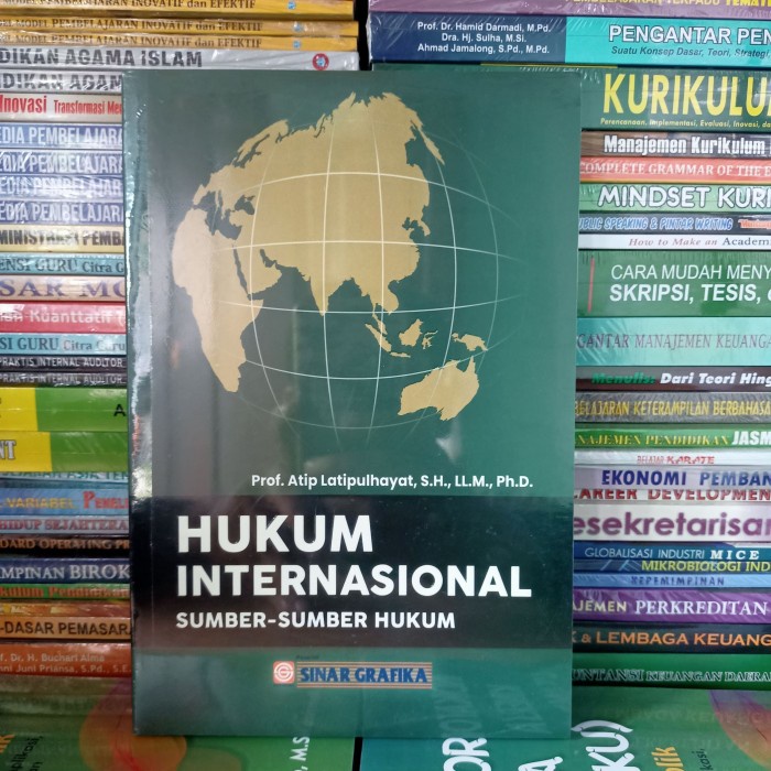 

Hukum Internasional Sumber Sumber Hukum - Prof. Atip Latipulhayat, S.H