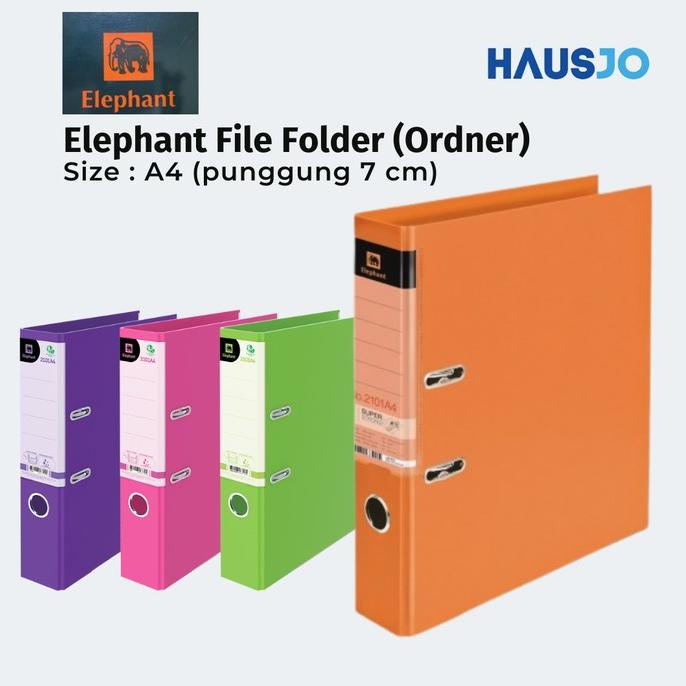

Terlaris Ordner Elephant A4 File Folder (Punggung 7 Cm)
