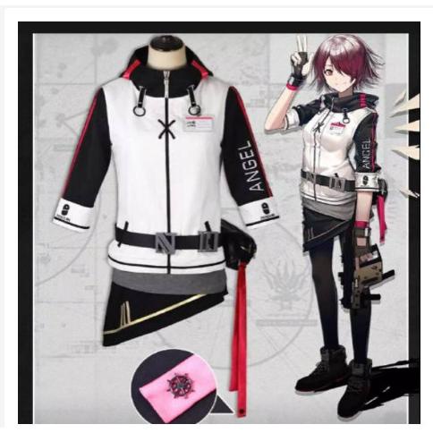 Jaket Arknights Exusiai Cosplay