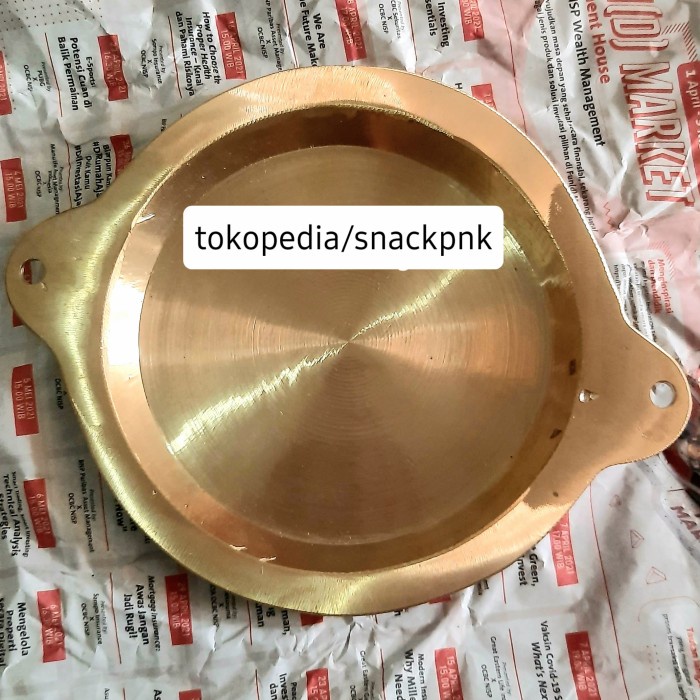 Loyang Cetakan Apam Pinang Martabak Manis Bangka Bahan Kuningan