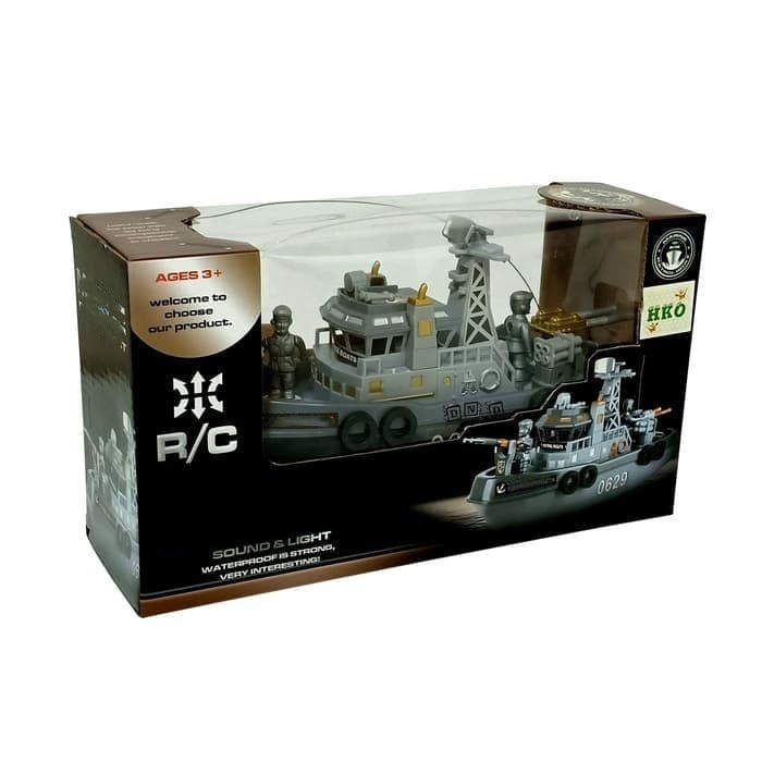 Harga Promo Mainan Anak Laki Cowok Remote Control Rc Kapal Boat Perahu Perang Seru